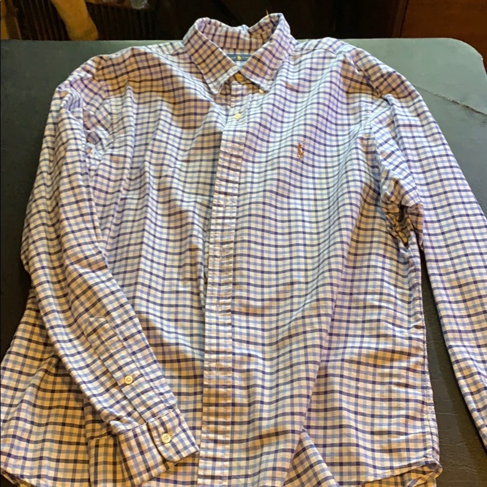 Polo Long Sleeve Button Down - image 1